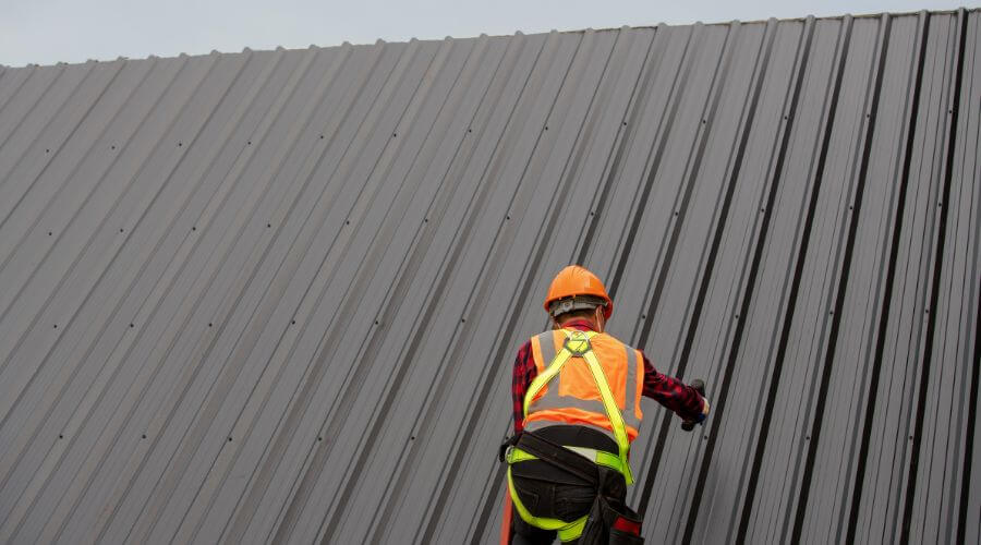 Professional metal roof installation in Canton, OK